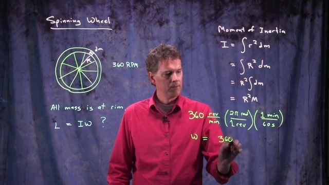 Anderson Video - Spinning Wheel Angular Momentum