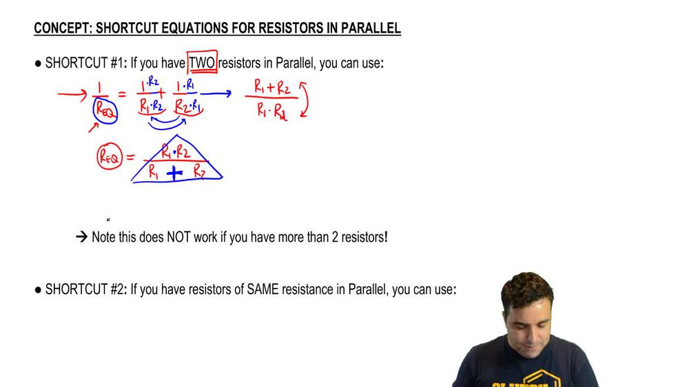 Shortcut Equations for Resistors Parallel