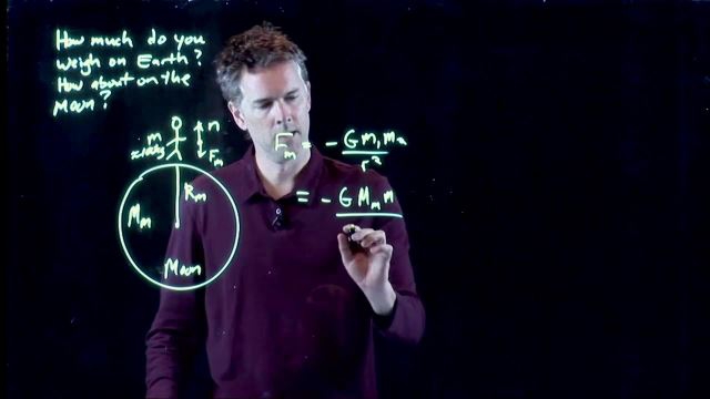 Anderson Video - Weight on Earth vs Moon