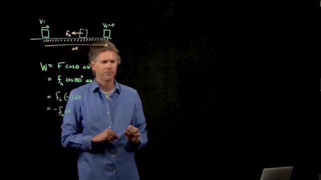 Anderson Video - Work Done by Friction