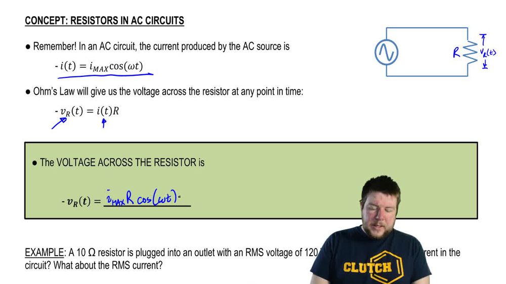 Resistors in AC Circuits