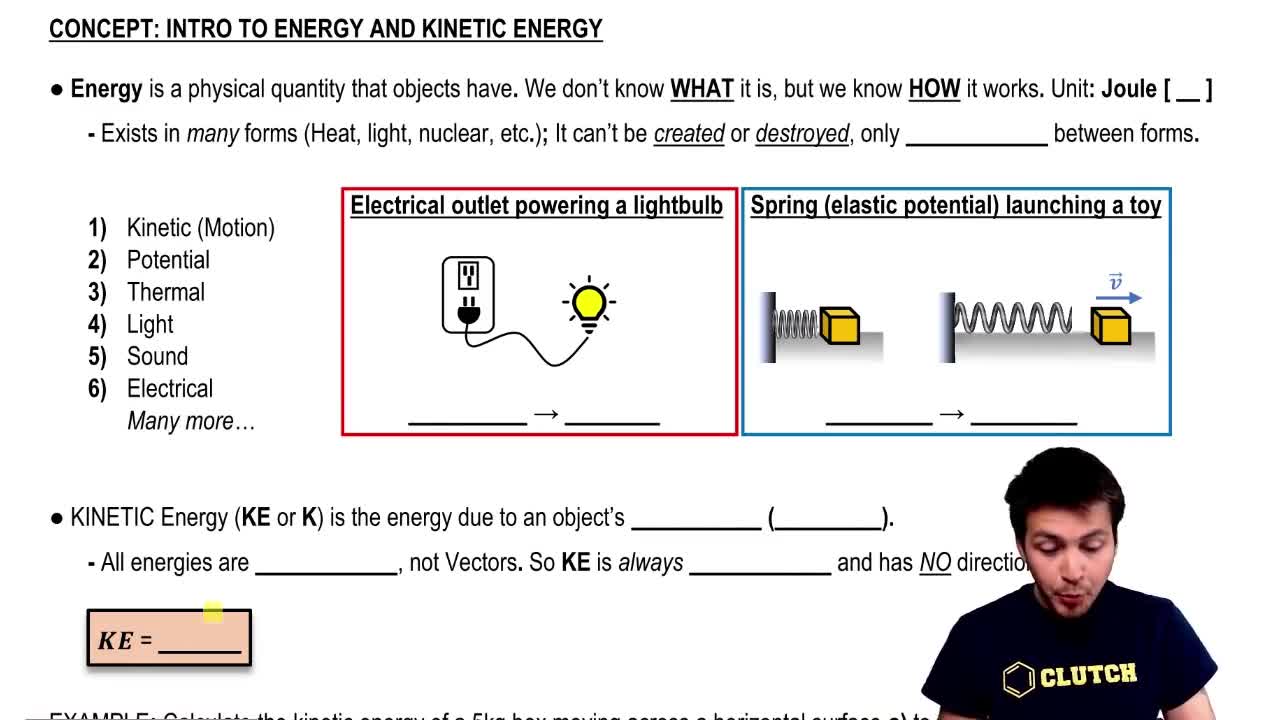 Intro to Energy & Types of Energy
