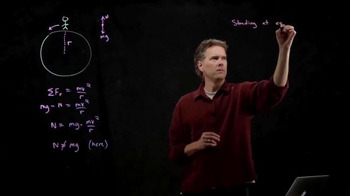 Anderson Video - Weight on Rotating Earth