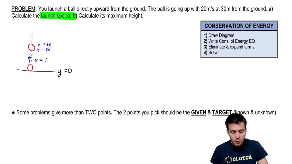 Conservation Of Energy with Multiple Points