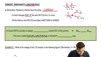 Kirchhoff's Junction Rule