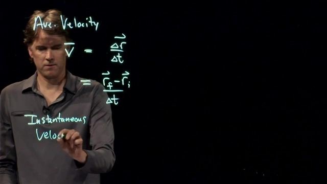 Anderson Video - 2D Motion and Velocity