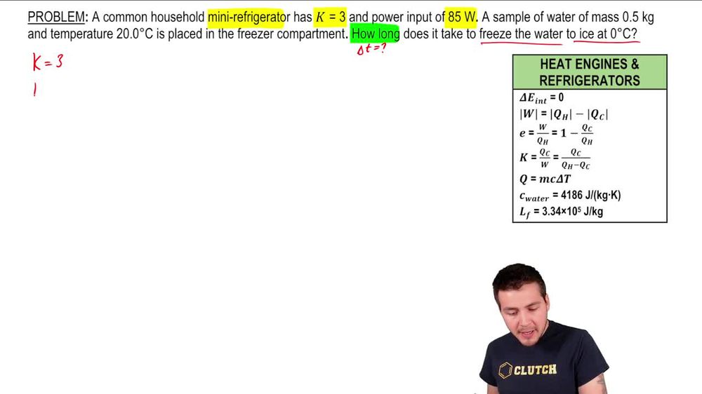 How long to freeze water?