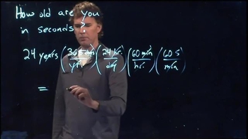 Anderson Video - How Old are You in Seconds?