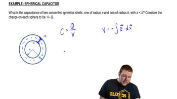 Capacitance of Spherical Capacitor