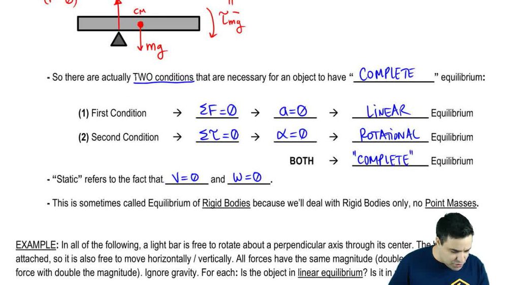 Torque & Equilibrium