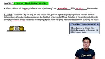 Push-Away Problems with Energy
