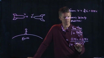 Anderson Video - Einstein's Velocity Addition Rule