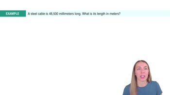 Conversions: Metric Length Example 3