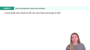 Solving Proportions Example 1