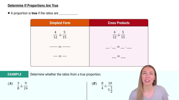 Determine If Proportions Are True