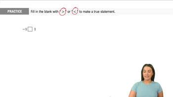 Introduction to Integers Practice 4