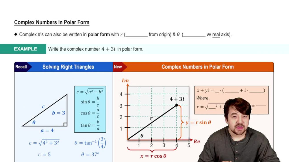 Complex Numbers In Polar Form