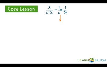 Finding extraneous solutions in rational algebraic equations