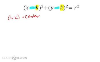 Find the center and radius of a circle