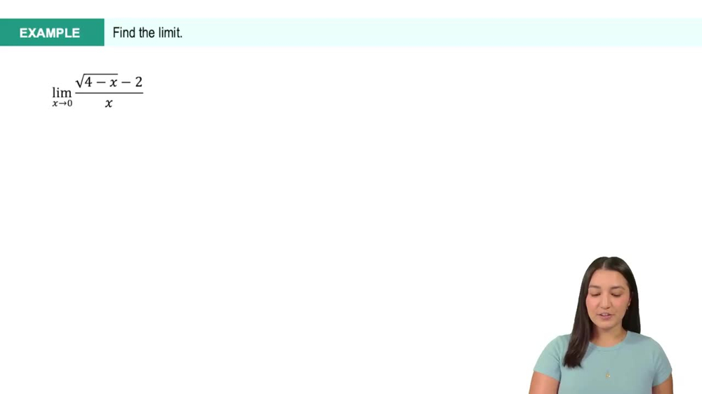 Limits of Rational Functions with Radicals Example 3