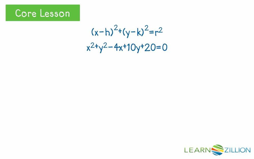 Find the center and radius of a circle by completing the square