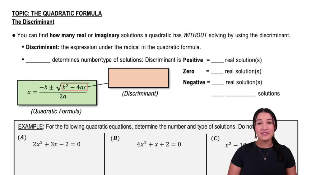 The Discriminant