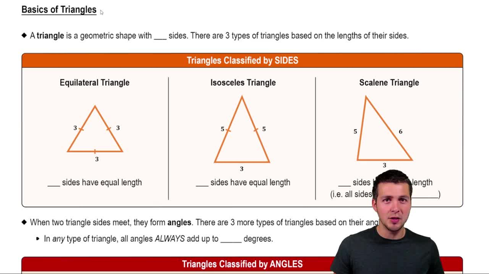 Review of Triangles