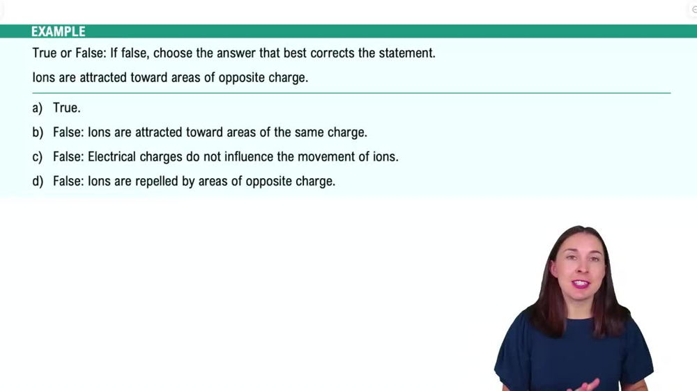 Communication in the Nervous System Example 1