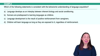 Language Development Example 2