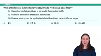 The Psychodynamic Perspective on Personality Example 4