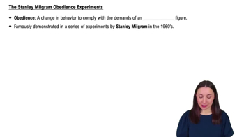 The Stanley Milgram Obedience Experiments