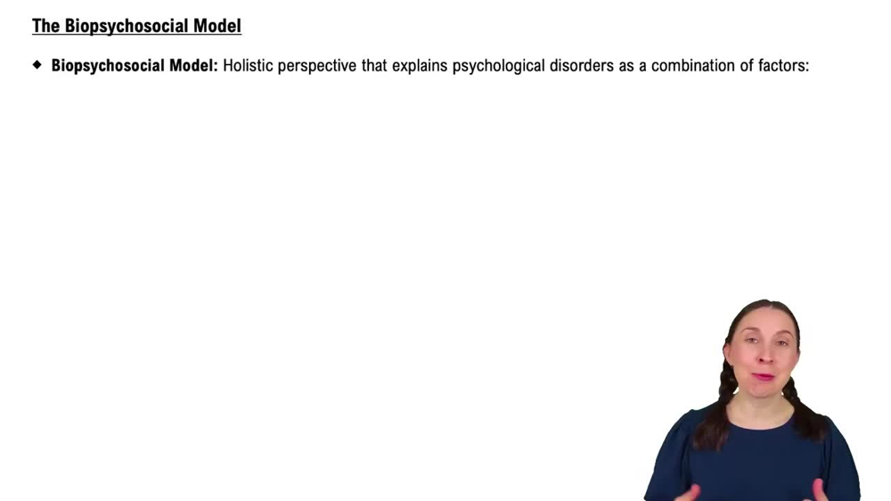 The Biopsychosocial Model