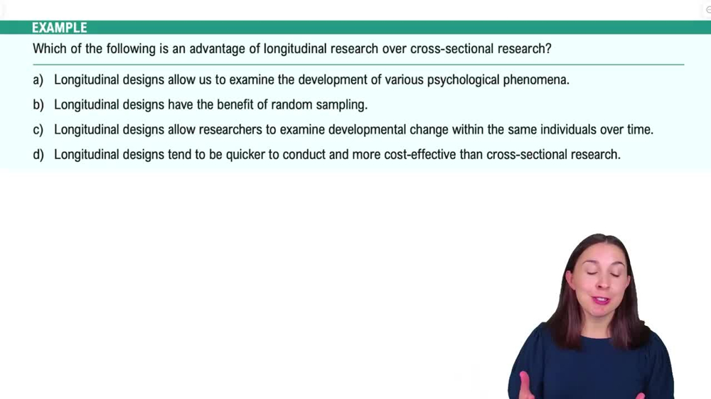 Developmental Designs Example 1