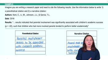 APA Formatting - References Example 1
