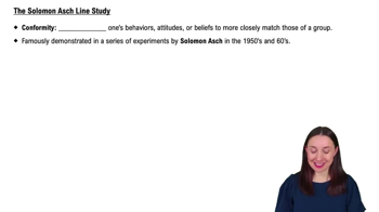 The Solomon Asch Line Study