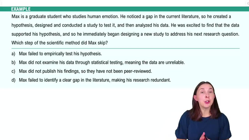 The Scientifc Method in Psychology Example 1