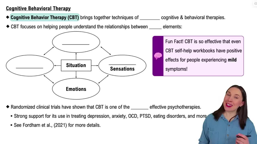Cognitive Behavioral Therapy