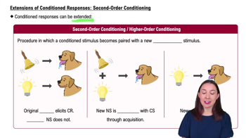 Extensions of Conditioned Responses: Second-Order Conditioning