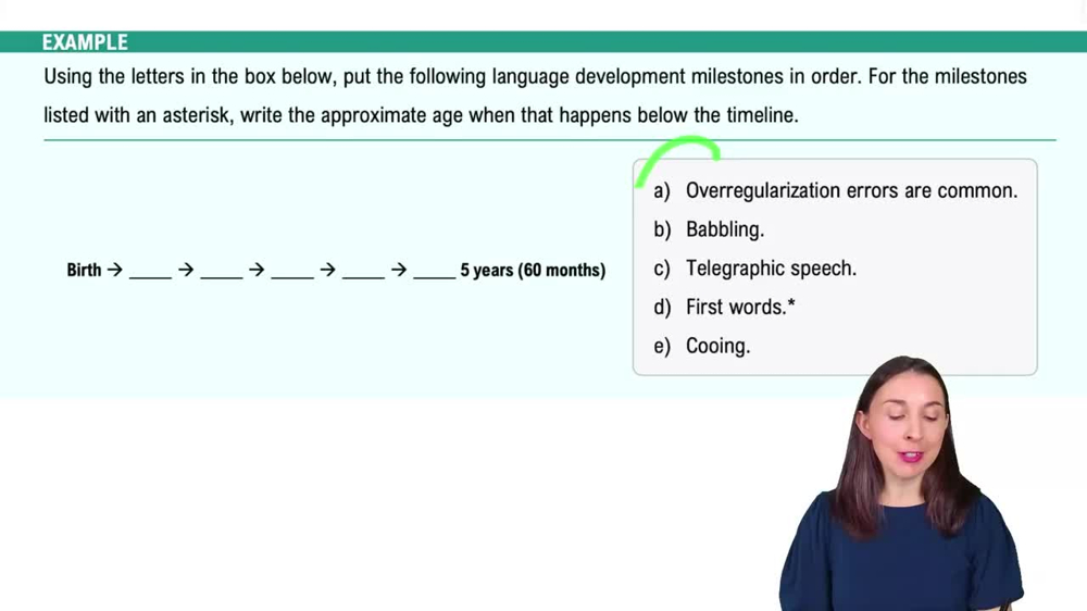 Language Development Example 1