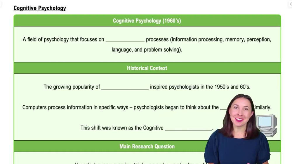 Cognitive Psychology