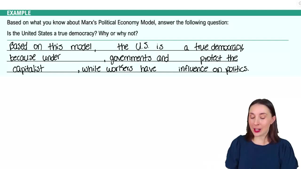 Theoretical Perspectives on Government and Politics Example 2