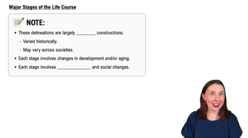 Major Stages of the Life Course