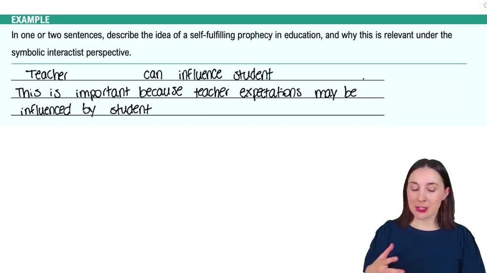 Theoretical Perspectives on Education Example 3