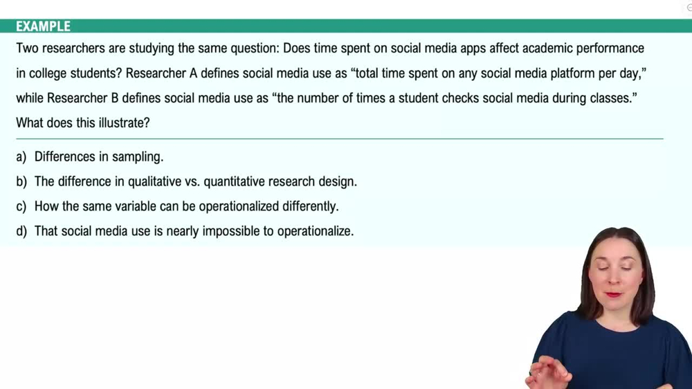 Basics of Research Example 4