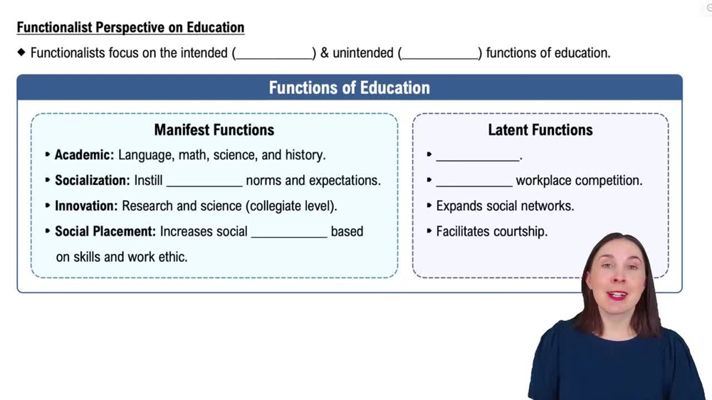 Functionalist Perspective on Education