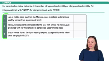 Social Stratification in the U.S. Example 2