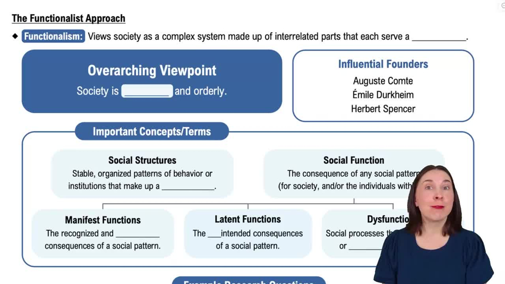 The Functionalist Approach