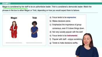 Group Size and Structure Example 2
