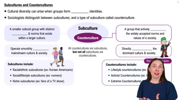 Subcultures and Countercultures
