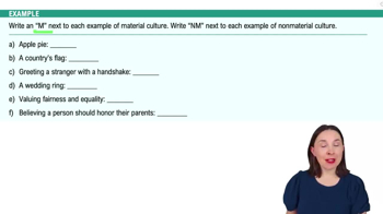 What is Culture Example 1